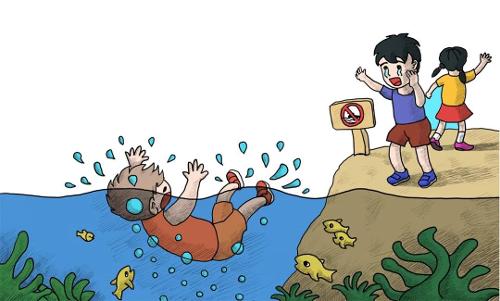 有人溺水！请告诉孩子该这样做